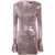 ROTATE Birger Christensen Rotate Birger Christensen Sequins Ls Mini Dress Clothing Multicolor