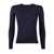 Ralph Lauren Ralph Lauren Hunter Navy Cotton Cable-Knit Crew Neck Sweater BLUE