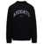 AXEL ARIGATO 'Prime' Black Crewneck Sweater With Maxi Logo Lettering On The Front In Wool Blend Man Black