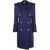 Balmain Balmain Buttoned Wool & Cashmere Trench Coat Clothing BLUE