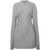 JW Anderson JW Anderson Textured Long-Sleeve Hourglass Dress LIGHT GREY