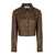 Fendi Fendi Ff Silk Shirt BROWN