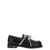 MACH & MACH Mach & Mach 'Crystal Studs' Loafers Black