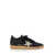 Golden Goose 'Ball Star' Black Low Top Sneakers With Star Patch In Leather Man Black