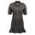 Ganni Ganni 'Tint Edge' Dress Black