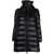 Moncler Moncler Black Quilted 'Suyen Long Parka' Black