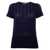 JW Anderson JW Anderson Logo-Embroidered Pointelle Top NAVY