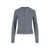 EXTREME CASHMERE Extreme Cashmere Little 2 Cashmere Cardigan GREY