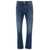 Jacob Cohen Blue Slim Five-Pocket Jeans In Cotton Denim Man BLUE