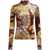 ETRO Etro Printed High-Neck Sweater Beige