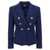 Balmain 'Chiocciola' blazer Blue