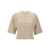 PLEATS PLEASE ISSEY MIYAKE 'Jiggly Knit' top  Beige