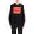 Hugo Boss Duragol Logo Box Sweatshirt BLACK