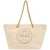 Tory Burch Ella Shopping Bag In Crinkled OATS