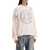 Acne Studios Distressed Sweatshirt With Logo Print FADED PINK