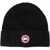 CANADA GOOSE Knitted Hat BLACK