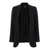 PLAIN Black Open Jacket In Technical Fabric Woman Black