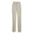 TOTÊME Beige Relaxes Tailored Trousers In Wool Blend Woman Beige