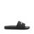 Palm Angels Palm Angels Slide Sandals With Embossed Logo Black