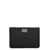 Dolce & Gabbana Dolce & Gabbana Logo Detail Flat Leather Pouch Black