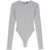 ENTIRE STUDIOS Entire Studios Ls Bodysuit - Nylon Spandex Clothing GREY