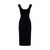 Dolce & Gabbana Dolce & Gabbana Knitted Midi Dress Black