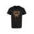 MCM Mcm Logo Cotton T-Shirt Black