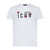 DSQUARED2 DSQUARED2 White Cotton Icon T-Shirt WHITE