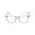 Saint Laurent Saint Laurent Eyeglasses ORANGE ORANGE TRANSPARENT