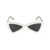 Saint Laurent Saint Laurent Sunglasses WHITE WHITE GREY