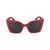 Saint Laurent Saint Laurent Sunglasses RED RED GREY