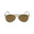 Saint Laurent Saint Laurent Sunglasses BEIGE BEIGE BROWN