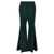 Victoria Beckham 'Wide Leg Kick' pants Green