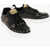 Versace Jeans Couture Textured Leather Court 88 Low Top Sneakers Wit* Black