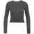 Jucca Long sleeve top with sequins Black