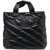 Liu Jo Shiny matelasse shopper Black