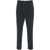 Paolo Pecora Pleated pants with belt Black