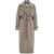 Otto d ame Wool blend trench coat Grey