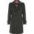 Bharnaba Double-breasted wool coat 'Suvereto' Green