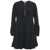 Liu Jo Collection Pleated crêpe dress Black