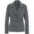 Liu Jo Collection Wool blend biker jacket Grey