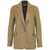 Liu Jo Collection Single breasted blazer in lurex® Gold