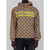 Gucci Nylon Jacket With Gg Print BEIGE