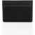 Valentino Garavani Garavani Leather And Fabric Card Holder With Monogram Black