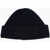 Neil Barrett Wool Blend Gang Beanie Blue