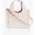 Hogan Textured Leather H-Bag Crossbody Bag With Embossed Monogram Beige