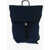 Neil Barrett Two-Tone Nylon City Flap Backpack Blue