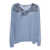 Ermanno Scervino V neck T-shirt Light Blue