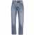 TOTÊME TOTEME Straight Leg Cropped Denim Jeans CLEAR BLUE