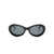 TOTÊME TOTEME The Ovals Sunglasses Black